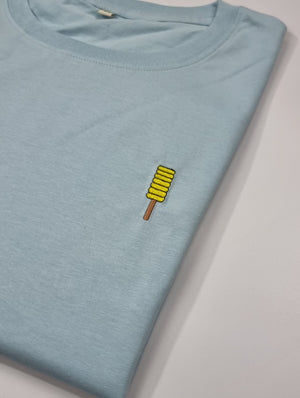 Eis am Stiel T-Shirt eiskoid Hellblau NUR XL